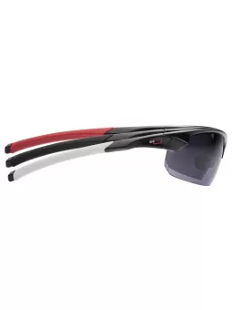 X 1 Sportbrille mit Lesebrille inkl. Etui und Austauschbügel in schwarz und weiß