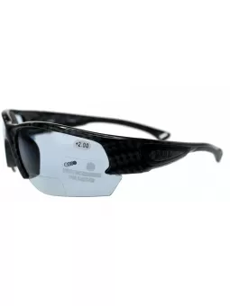 schwimmende Sportbrille CABO mit Leseteil carbon schwarz grau