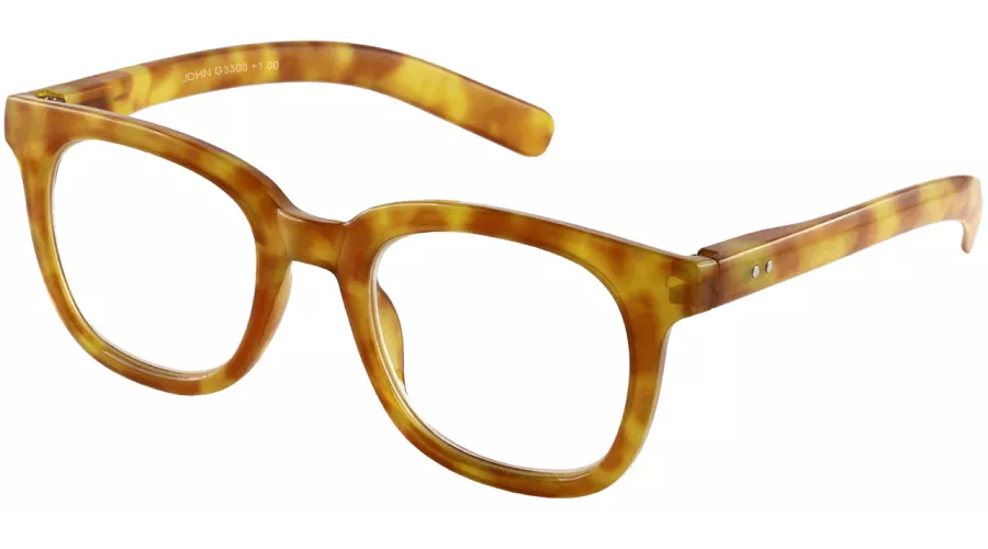 Lesebrille John gelb