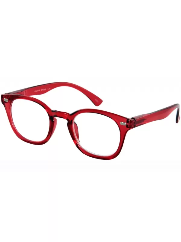 Lesebrille Lollipop rot