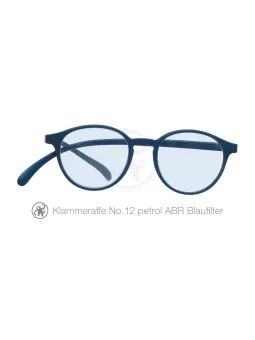 Lesebrille Klammeraffe No 12 petrol ABR