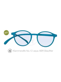Lesebrille Klammeraffe No 12 aqua ABR
