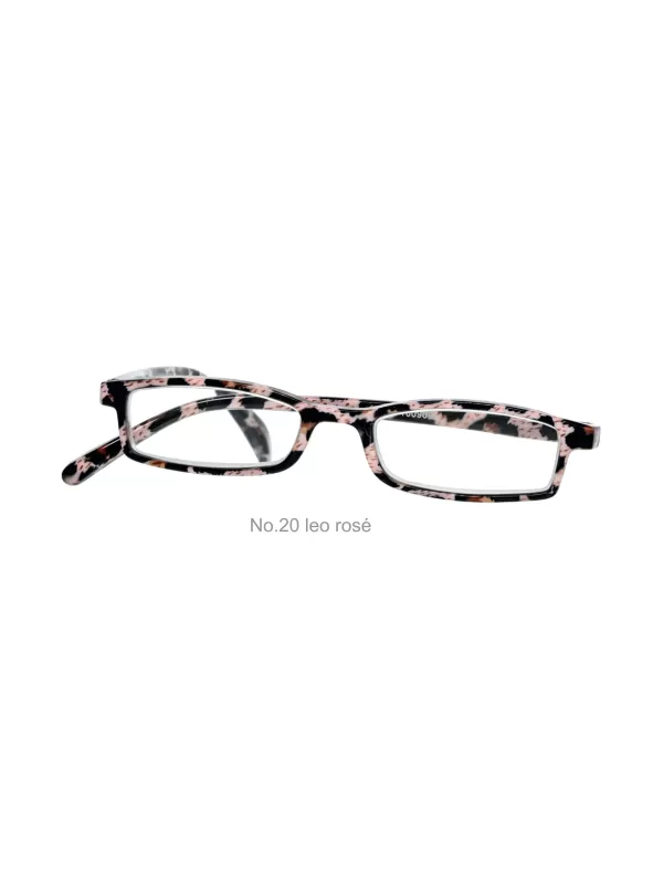 Bunte Lesebrille leo rose