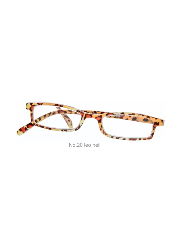 Bunte Lesebrille leo hell