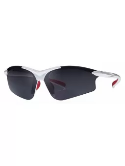G5 weißer Rahmen Sportbrille mit Lesehilfe