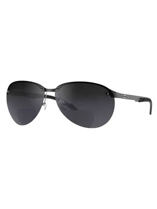 Sportbrille Pilotenbrille Fliegerbrille mit Lesehilfe NV 2